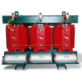 Red Single/ three phase dry Type Transformer 11kv 20kv Power Distribution Voltage 2500kVA supplier
