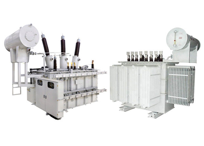 66kV Oil Immersed Transformer Three Phase Double Winding Voltage Regulating Power Transformer supplier