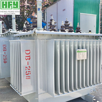 10 - 35KV Oil Immersed Power Distribution Transformer Full Sealed Structure Double Winding supplier
