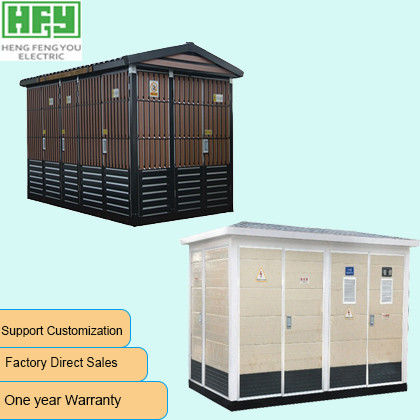 Corrosion Prevention Box Type Transformer Prefabricated Customized Compact Substation supplier