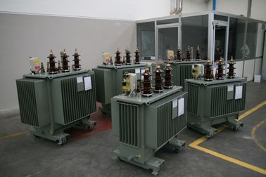 30KVA - 6000KVA SH15 Amorphous Alloy Power Oil Immersed Transformer Three Phase Distribution Power Transformer supplier