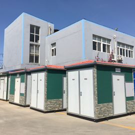 Pad-mounted substation ZBW Prefabricated Electrical Substation Box 30 - 1000KVA Capacity Customized Color supplier
