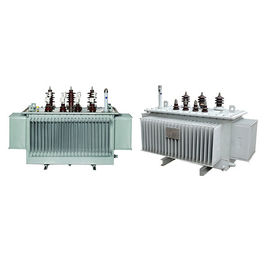 3 phase electric distribution transformer 11kv to 415v, 3 phase oil immersed  transformer for sale supplier
