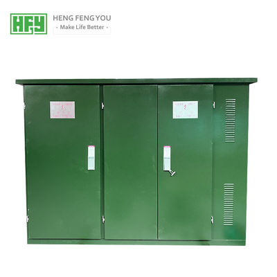 Fully enclosed low loss Combined pad mounted transformer prefabricated substation supplier