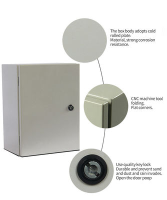 Steel Electrical Distribution Box , Waterproof Power Distribution Board Panel supplier