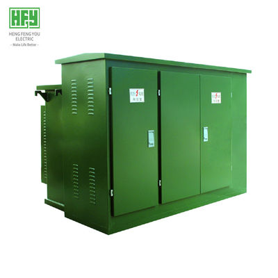 Fully enclosed low loss Combined pad mounted transformer prefabricated substation supplier