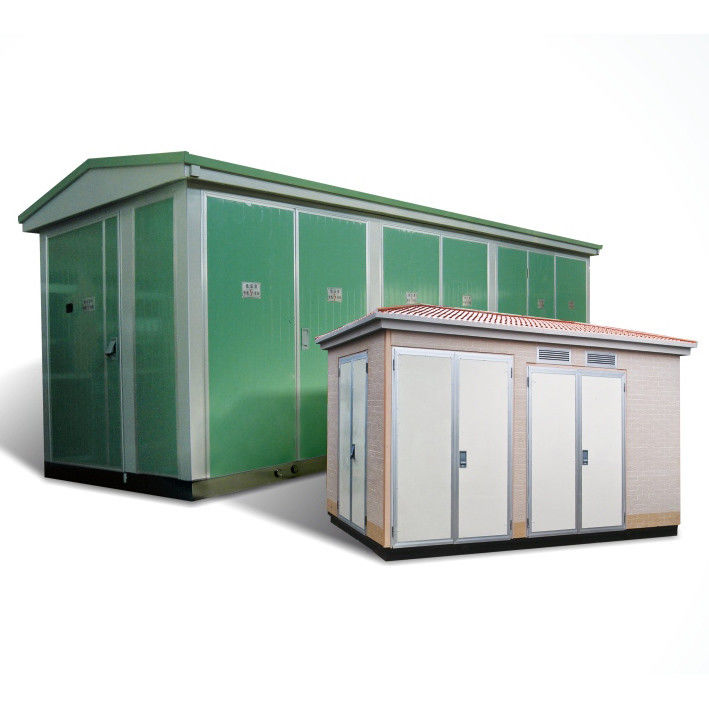 Pad-mounted substation ZBW Prefabricated Electrical Substation Box 30 - 1000KVA Capacity Customized Color supplier