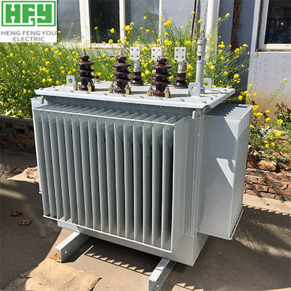 Outdoor Core Power Transformer Distribution 10 - 35kv Oil Immersed Three Phase supplier